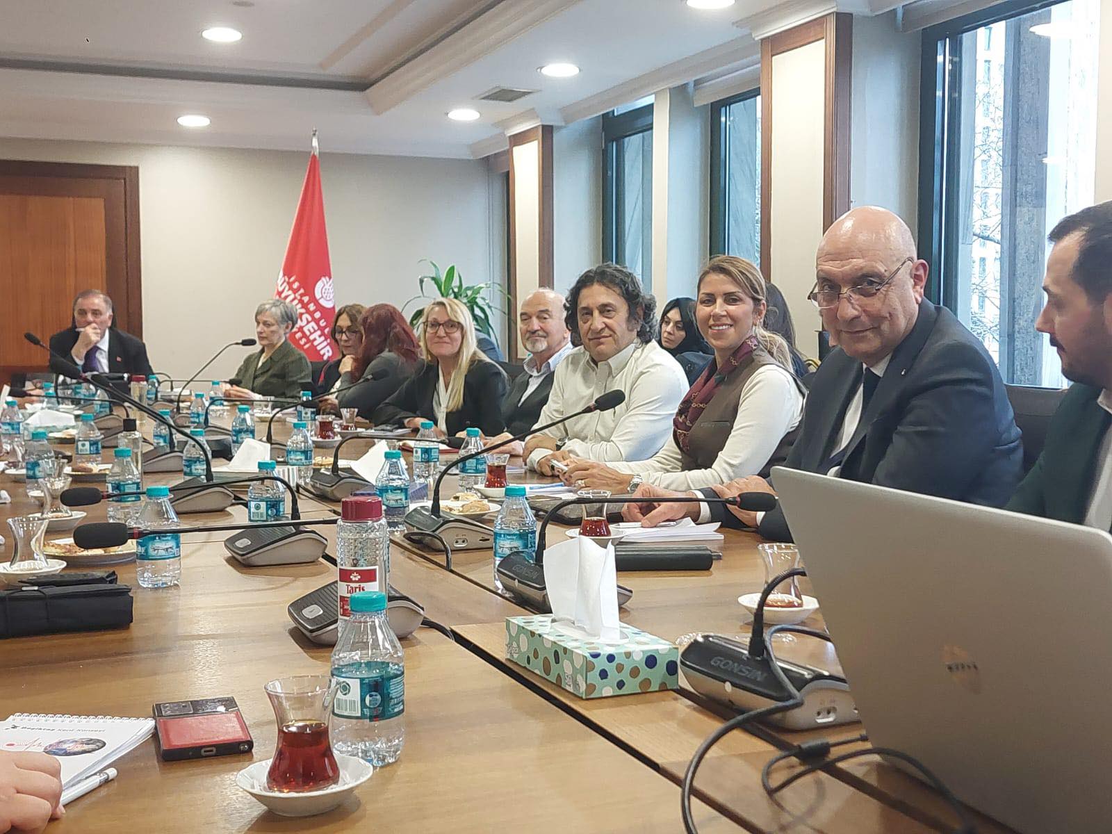 İLÇE KENT KONSEYİ BAŞKANLARI İBB VE İSTANBUL KENT KONSEYİ YÖNETİMİYLE BİR ARAYA GELDİ