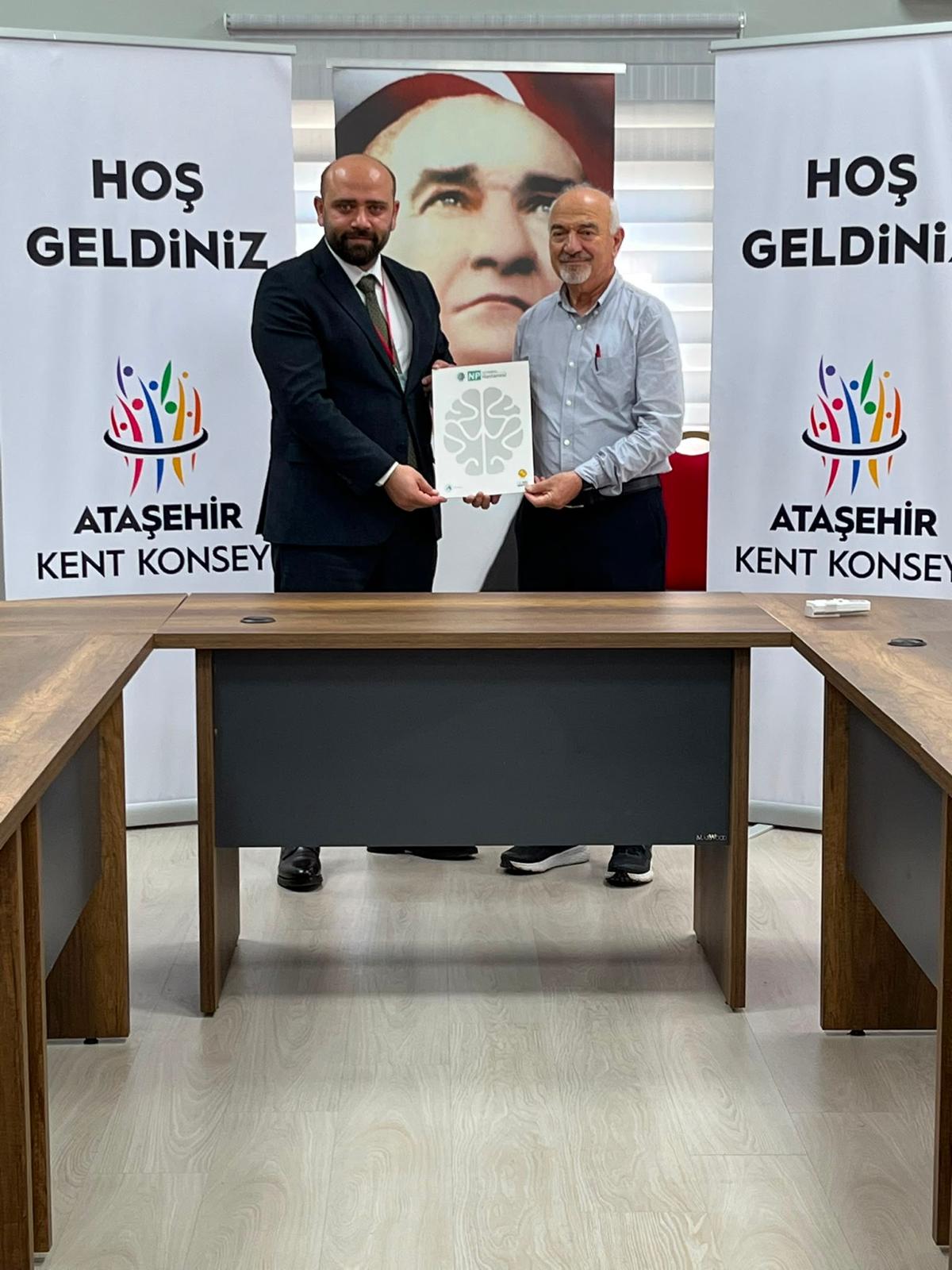 Ataşehir Kent Konseyi ile NP İstanbul Beyin Hastanesi Arasında İş Birliği Protokolü İmzalandı